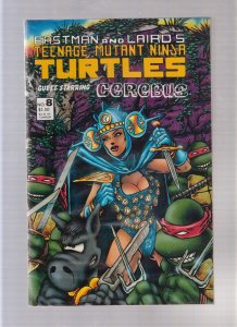 T.M.N.T #8 - Eastman Wrap Around Cover/Three Pieces! (6.5/7.0) 1986