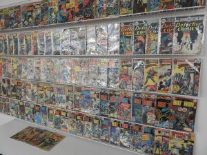 Huge Lot 120+ Silver/Bronze Comics W/ Batman, Detective Comics, +More! Avg GD+