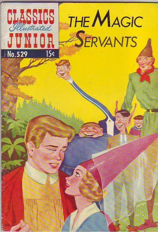 Classics Illustrated Junior #529 (Aug-56) FN/VF Mid-High-Grade The Magic Serv...