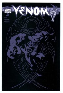 Venom #6 (2003) Marvel  CLASSIC  White Black Purple Metallic Ink Cover
