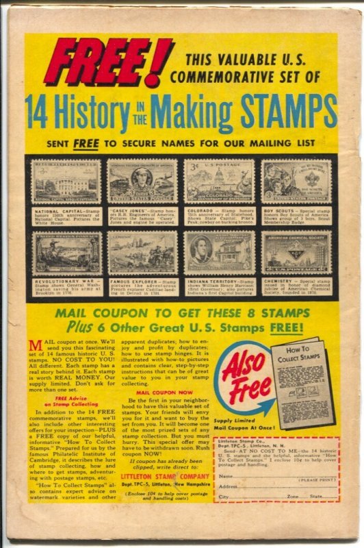 Return Of The Outlaw #3  1954 - Toby  -VG - Comic Book