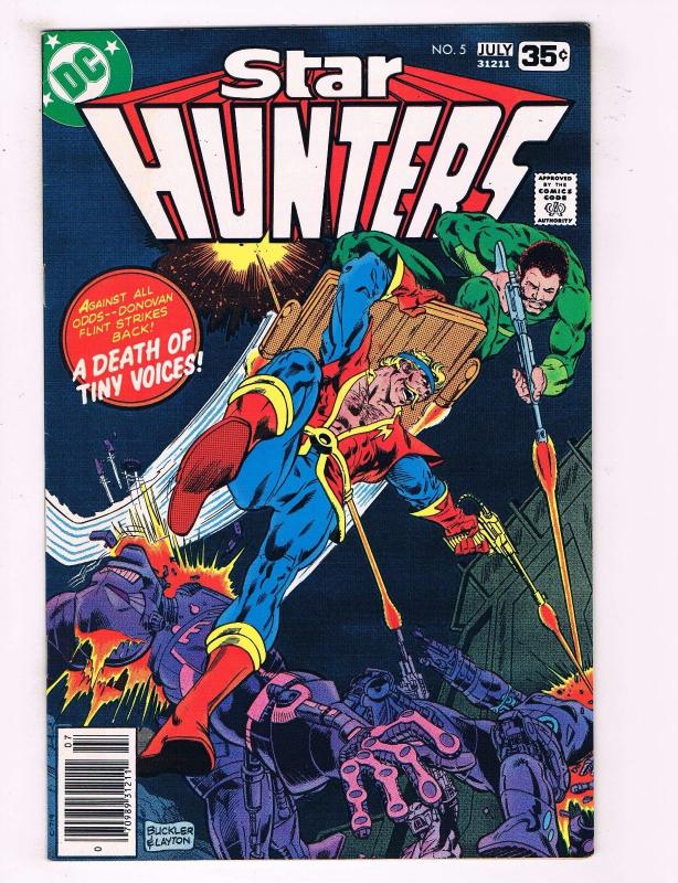 Lot Of 3 Star Hunters DC Comic Books Bronze Age # 5 6 7 Buckler & Layton Art AD9