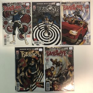 Running With The Devil: Bullseye (2017) Starter Set # 1-5 (NM/M) Marvel Comics