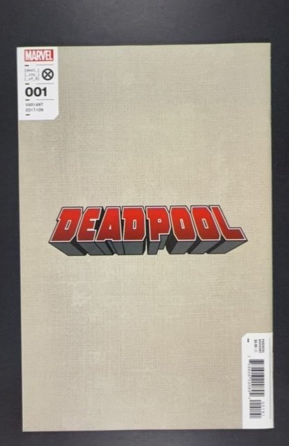 Deadpool #1 Second Print Cover (2023)