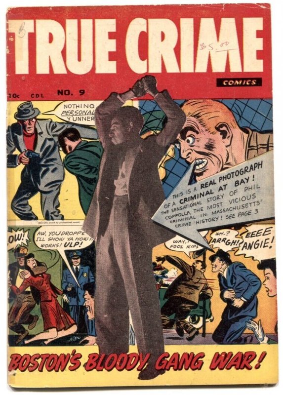 True Crime V. 2 #9 1949-Canadian edition- Rare Golden Age VG