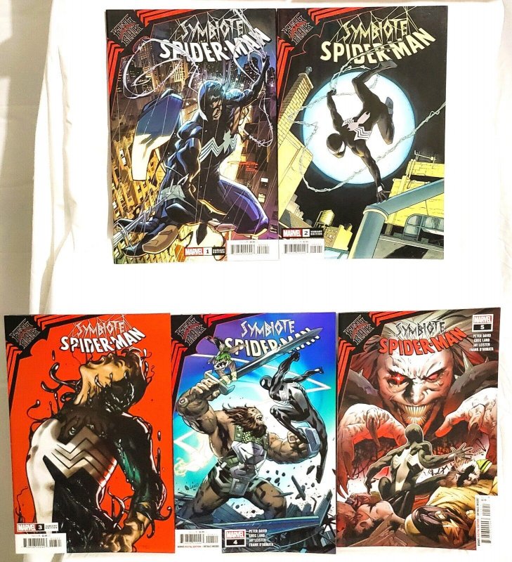 King in Black SYMBIOTE SPIDER-MAN #1 - 5 Greg Land Peter David (Marvel 2021)