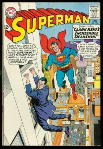 SUPERMAN #175 1964-DC COMICS-INCREDIBLE DELUSION VG