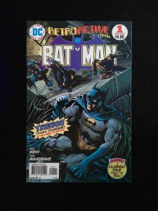 Dc Retroactive Batman The70s #1  DC Comics 2011 VF+