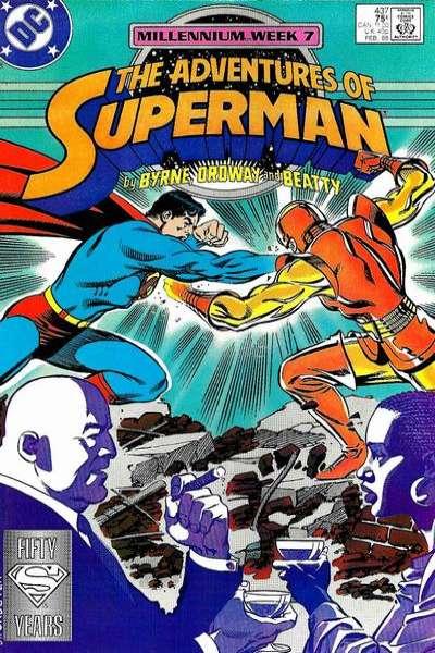 Adventures of Superman (1987 series) #437, NM- (Stock photo)