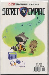 Secret Empire #0 Marvel Collector Corps Cover (2017) Captain America