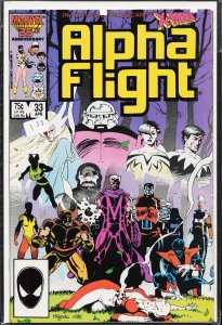 Alpha Flight #33 (1986) Alpha Flight [Key Issue]