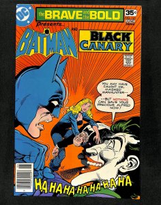 Brave And The Bold #141 Black Canary Joker!