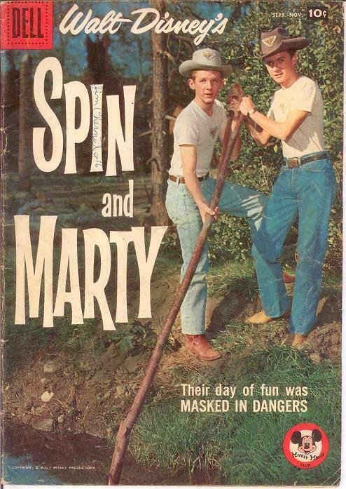 SPIN & MARTY 7 VG   Sept.-Nov. 1958 COMICS BOOK