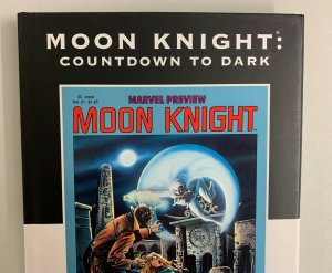 Moon Knight Countdown to Dark Direct Market Edition 2010 Doug Moench Hardcover  