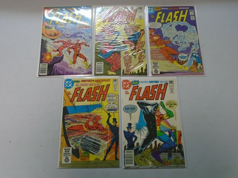 Flash comic lot 11 different from #289-299 avg 7.0 FN VF (1980-81 1st Series)