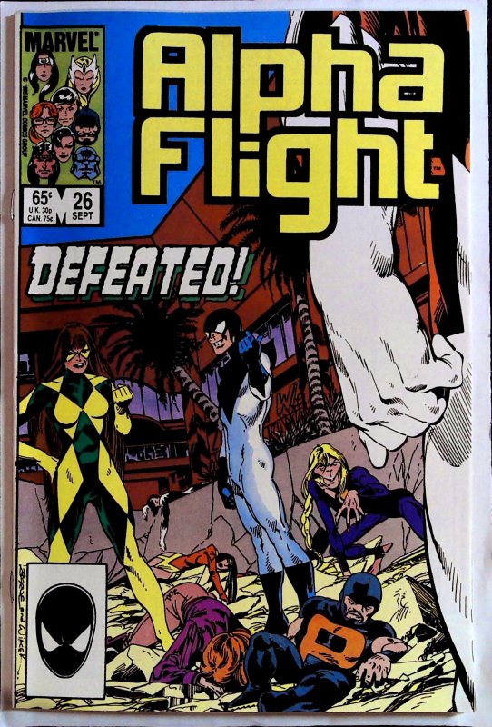 Alpha Flight #26 (1985)