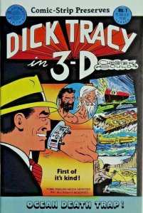 Dick Tracy in 3-D 3D #1 No Glasses Blackthorne Publishing Comics July 1986 (VF)