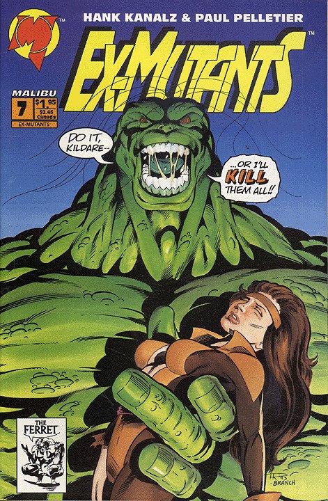 EX-MUTANTS  (1992 Series)  (MALIBU) #7 Near Mint Comics Book