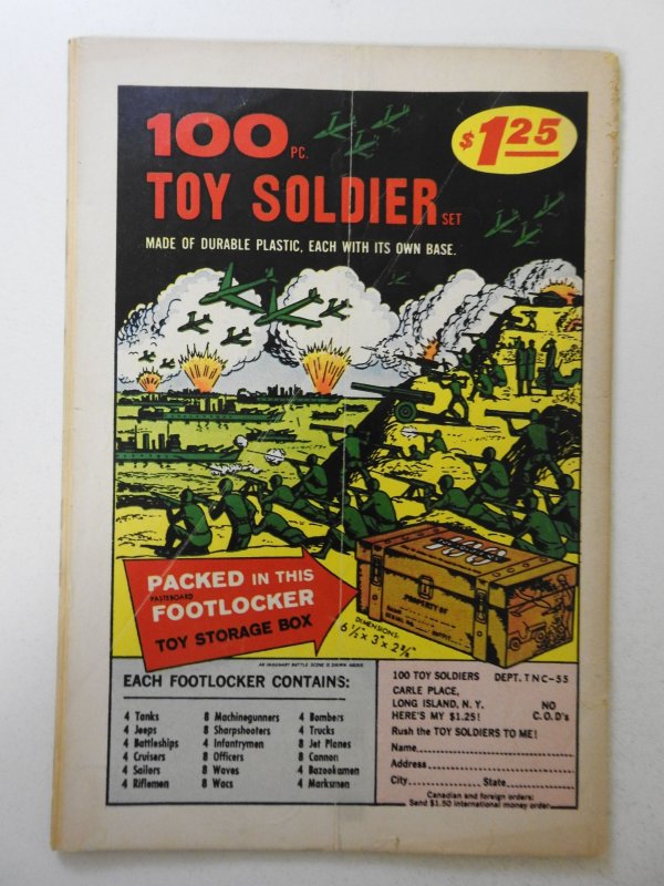 Superboy #116 (1964) GD Condition bottom staple missing, 1 in spine split