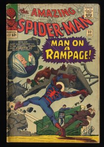 Amazing Spider-Man #32 VG 4.0 Stan Lee and Steve Ditko!