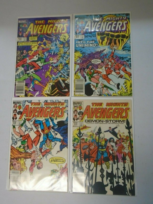 Avengers lot 20 different from #226-249 avg 7.0 FN VF (1982-84 1st Series)