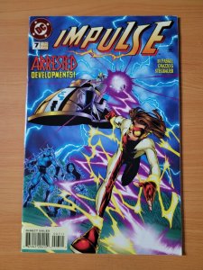 Impulse #7 Direct Market Edition ~ NEAR MINT NM ~ 1995 DC Comics
