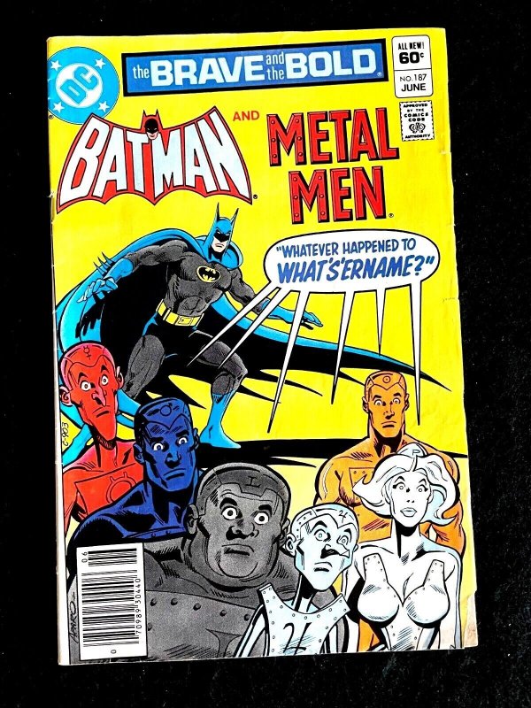 The Brave and the Bold #187 1982 - Batman and Metal Men