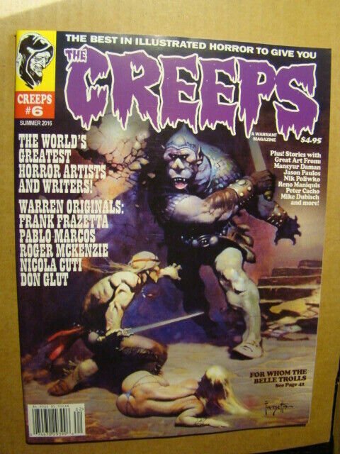 CREEPS 6 *NM/MT 9.8* FRAZETTA MARCOS ART WARREN CREEPY EERIE VAMPIRELLA