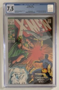 (1969) X-MEN #54 CGC 7.5 WP! 1st appearance ALEX SUMMERS (HAVOK)!