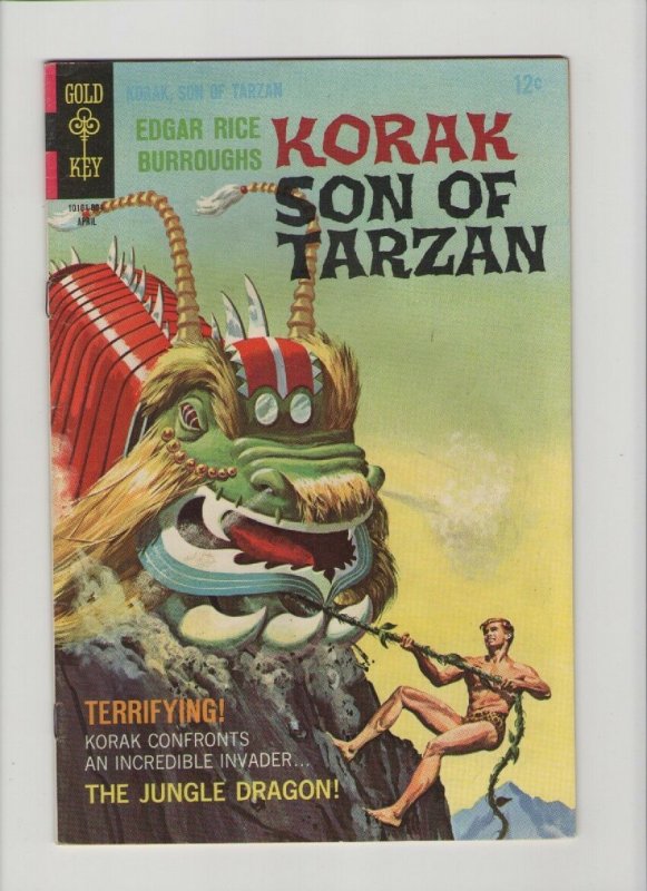 Korak Son Of Tarzan #22 - Jungle Dragon! - 1968 (Grade 7.0) WH