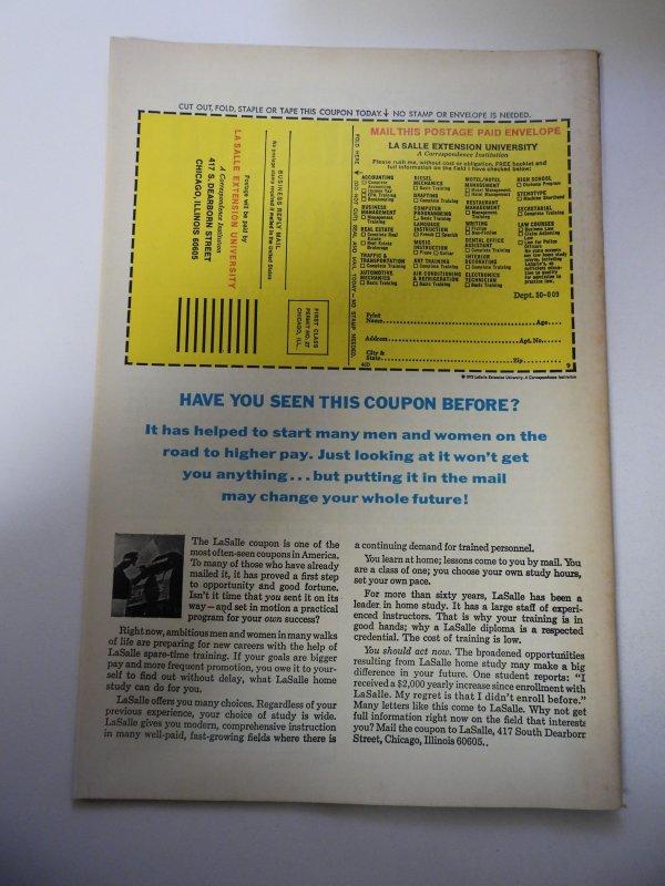 Astonishing Tales #23 (1974) FN+ Condition MVS intact