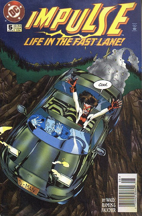 IMPULSE (1995 Series) #5 NEWSSTAND Very Fine Comics Book