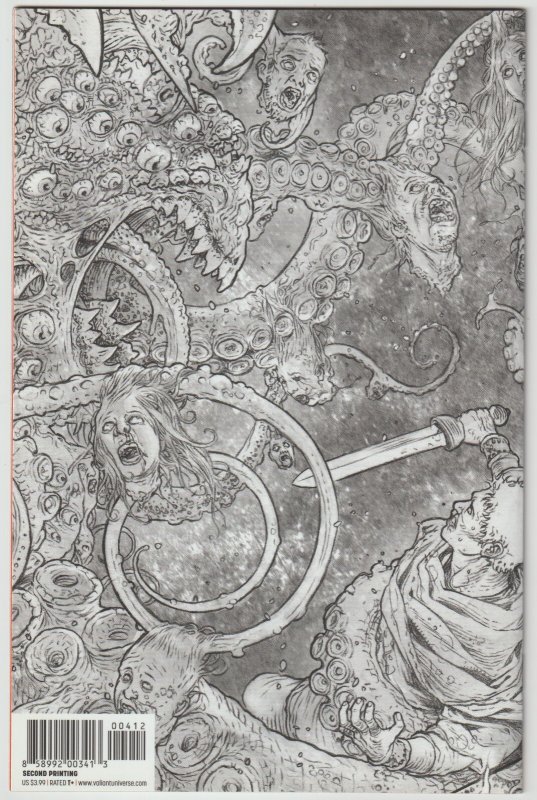 Britannia #4 (Dec 2016, Valiant), MT condition (9.9), 2nd print, copy A