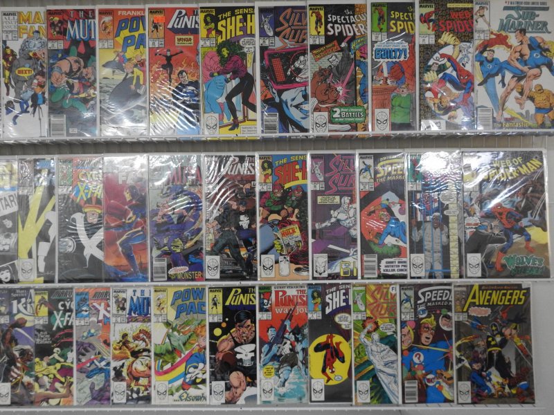 Huge Lot 150+ Comics W/ Punisher, Avengers, Fantastic Four+ Avg VF Condition!