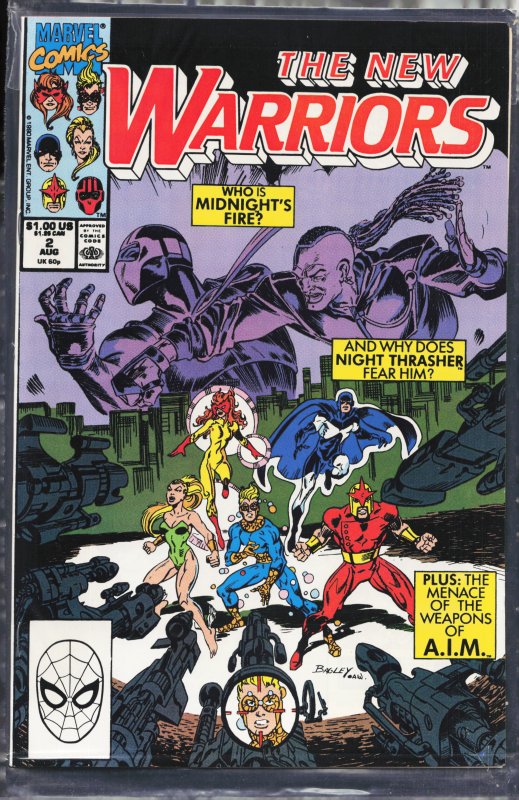 The New Warriors #2 (1990) New Warriors [Key Issue]