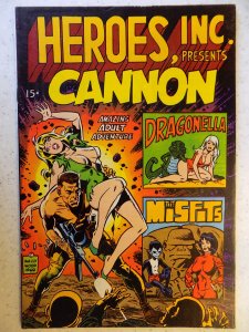 Heroes, Inc. Presents Cannon #1 DITKO WOOD AWESOME (1969)