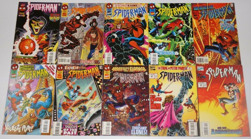 Spider-Man #1-98 VF/NM complete series + (-1) Flashback + Annual + (2) variants