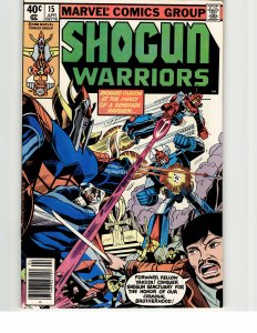 Shogun Warriors #15 (1980) The Shogun Warriors