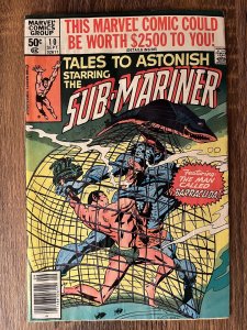 Tales to Astonish starring the Sub-Mariner #10 (1980)