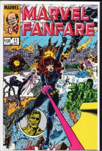 Marvel Fanfare #11 (1983) Black Widow [Key Issue]