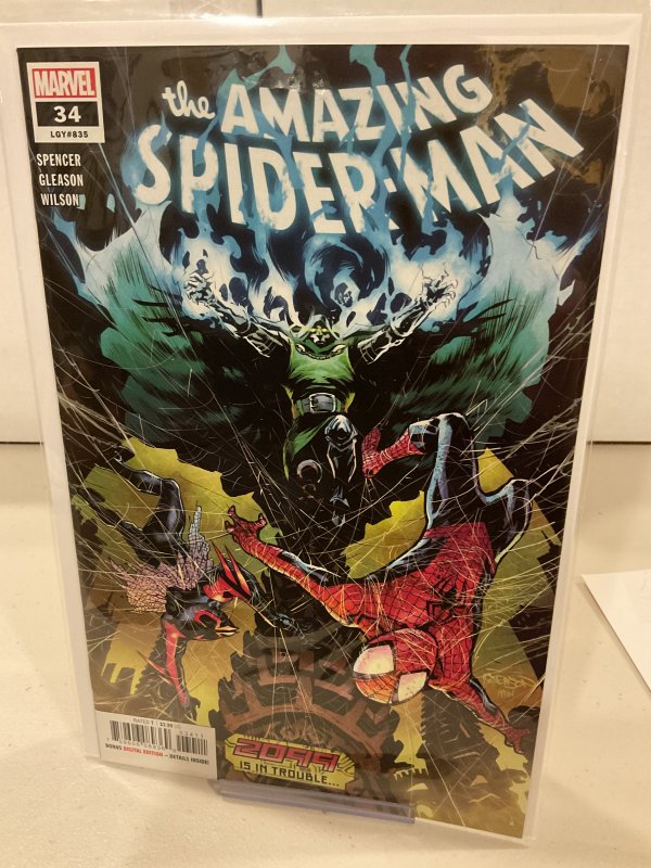 Amazing Spider-Man #34  (Legacy #835)  2020  9.0 (our highest grade)