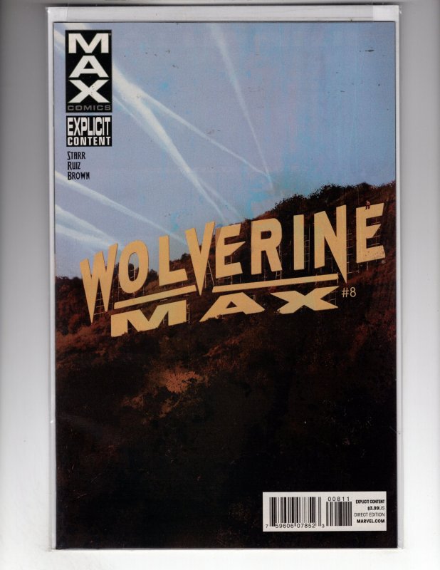 Wolverine MAX #8 (2013)   / ECA1a