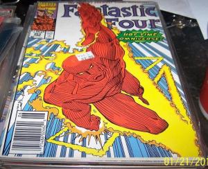 FANTASTIC FOUR #353  1991 Marvel   TIME AUTHORITY HUMAN TORCH THING