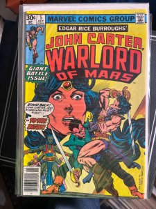 John Carter Warlord of Mars #5 (1977)