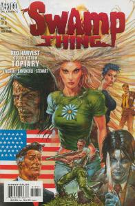 Swamp Thing (3rd Series) #17 VF ; DC/Vertigo | Brian K. Vaughan American Flag Co