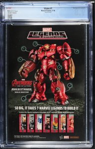 Vision #1 CGC 9.8 Wiz Kalifa Rolling Papers Homage Del Rey Hip Hop Variant