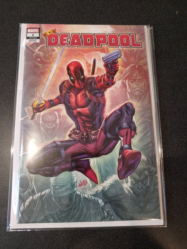 Deadpool #1 Rob Liefeld Variant ​1 Trade Dress Variant LTD to 1,000