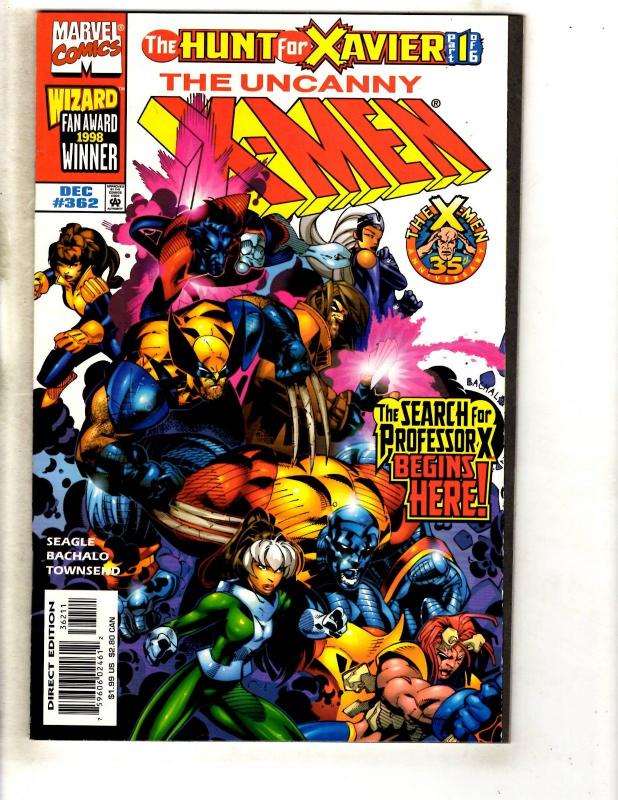 7 Uncanny X-Men Marvel Comic Books # 361 362 363 364 365 366 367 Wolverine CR55