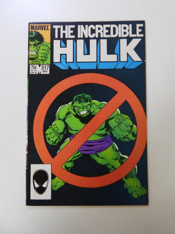 The Incredible Hulk #317 Direct Edition (1986) FN/VF condition