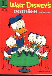 WALT DISNEY'S COMICS AND STORIES #229 CARL BARKS ART VG/FN